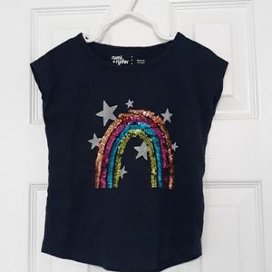 Rumi+ryder sequin tee